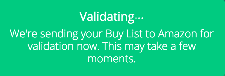 Submitting a Buylist