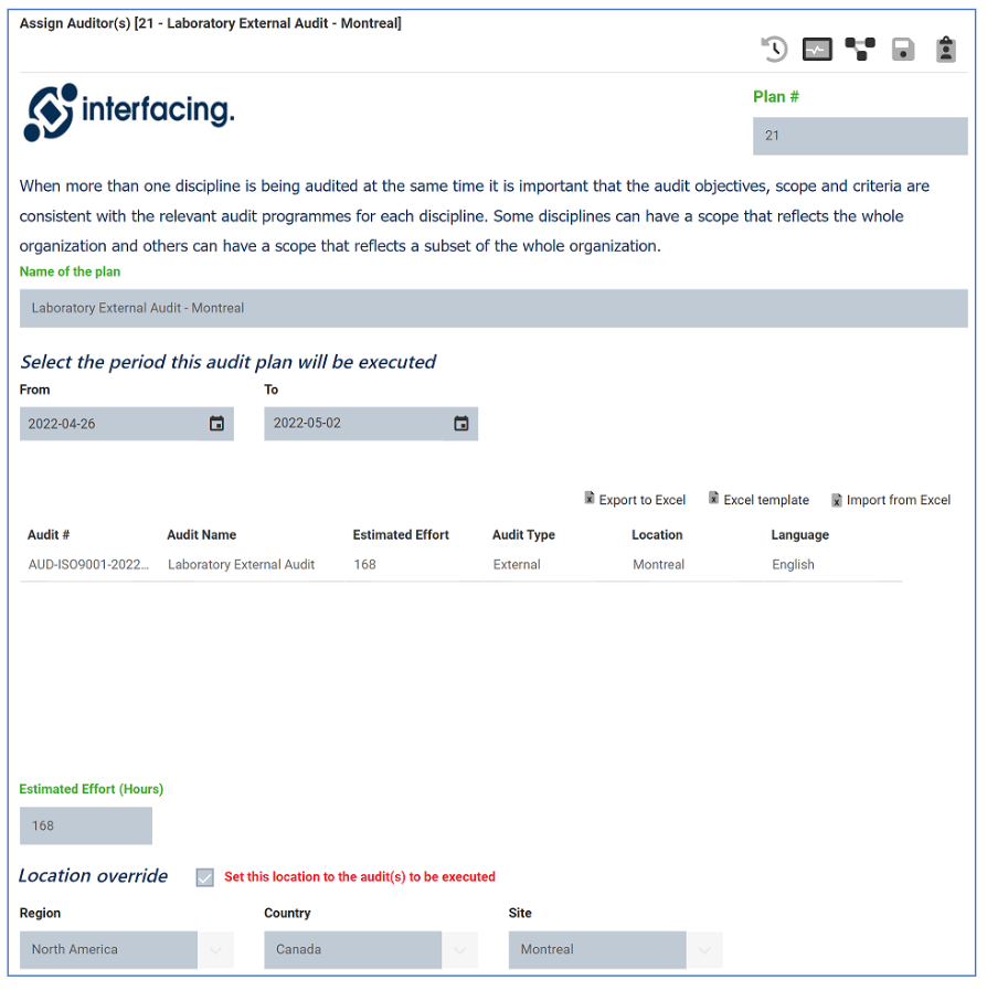 Assign Auditor(s) - Audit - #13