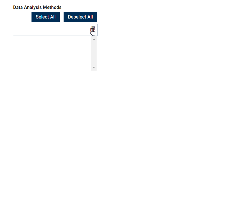 MultiSelect Dropdown  Display DBP Designer Manual 14