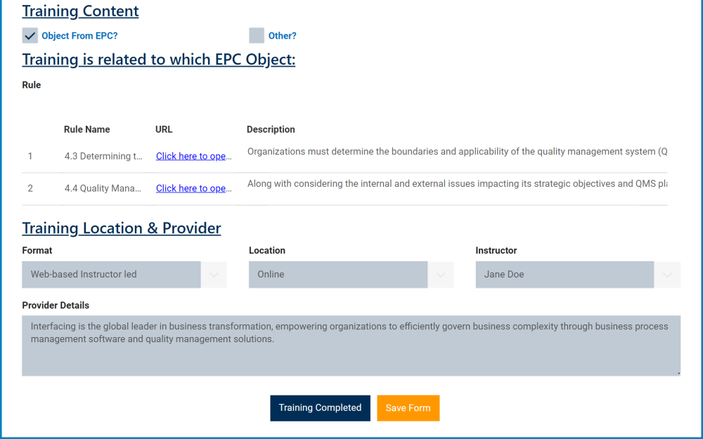 Training Details - Training - #14