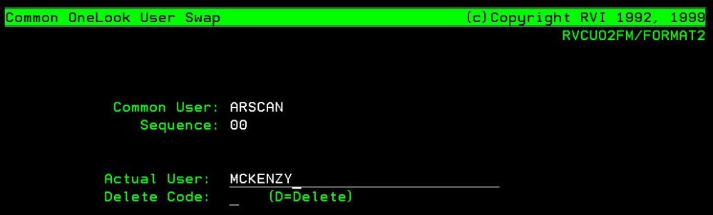 Actual User