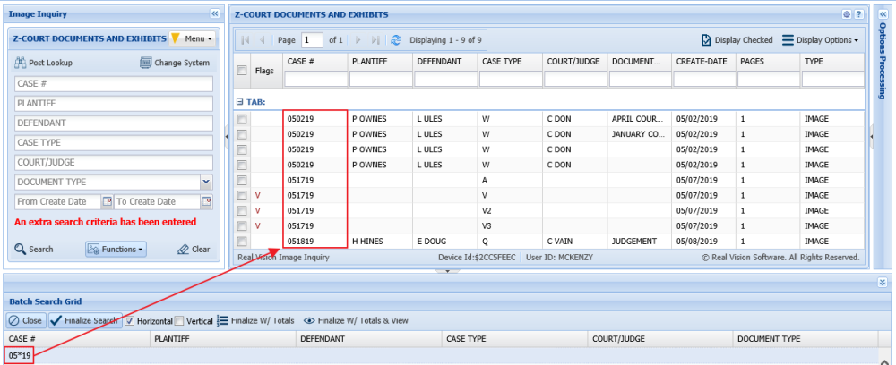 WildCard Search for Bookend Characters