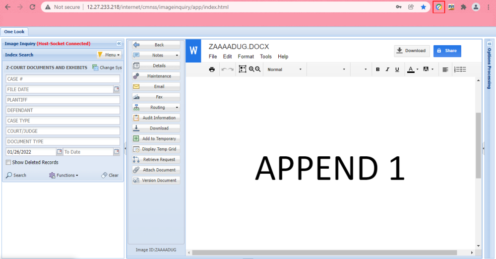 Google Chrome - Office Documents
