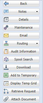 Display Menu with Spool Search