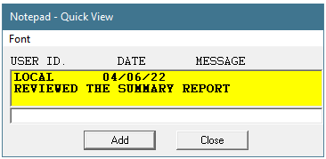 Notepad - Quick View