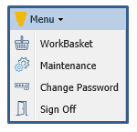 One Look Change Password Button