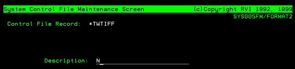 TWIFF Control File Parameter for PDF Scanning