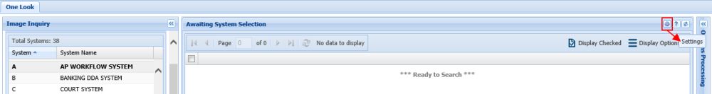Settings Button