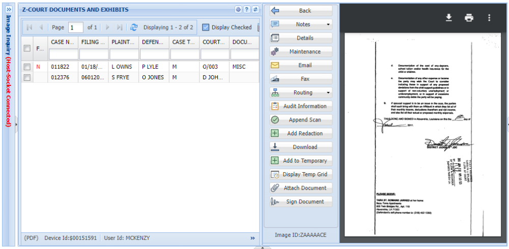 Show Index Grid During Display