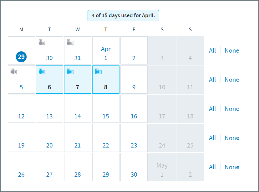 Book a personal space - Condeco Admin and User Guide - Workspaces