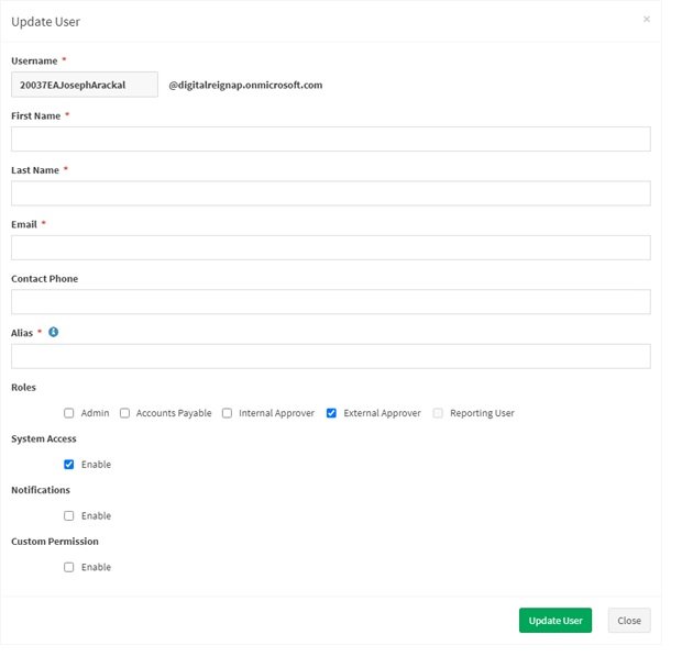 Custom Permission