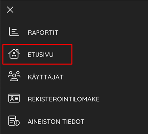 Muokkaa etusivua