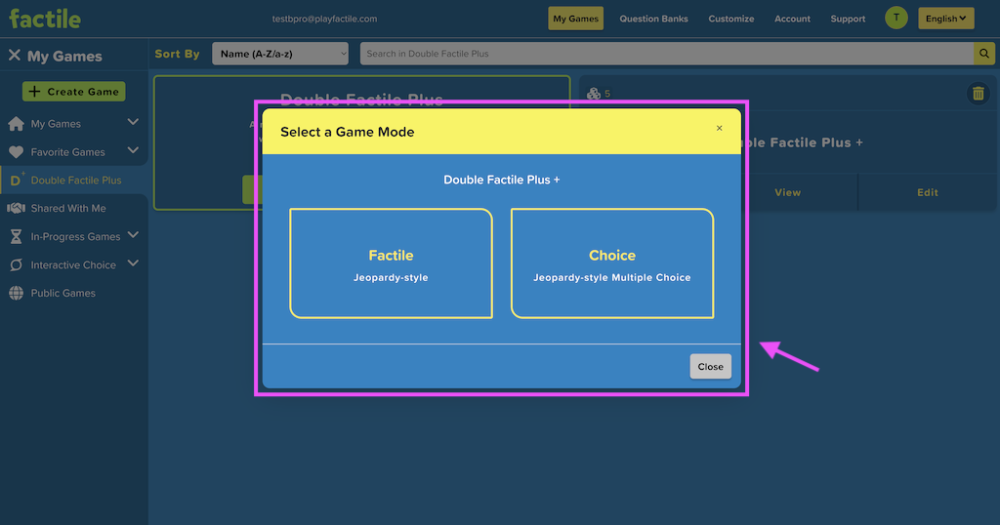 Double Factile Plus - Factile User Doc - 1