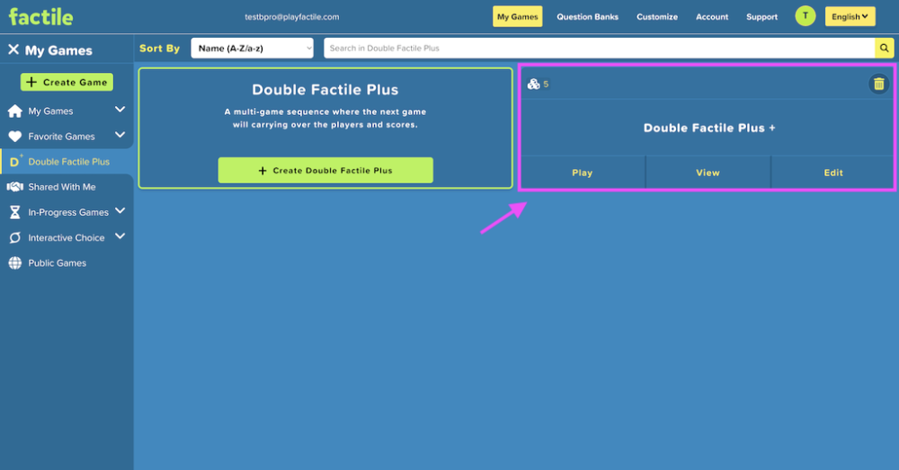 Double Factile Plus - Factile User Doc - 1