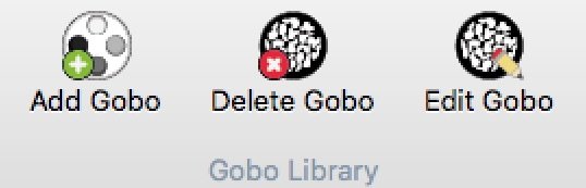 Gobo Library Toolbar Buttons