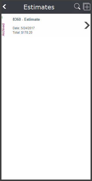 Mobile: Estimates Mobile: Estimates