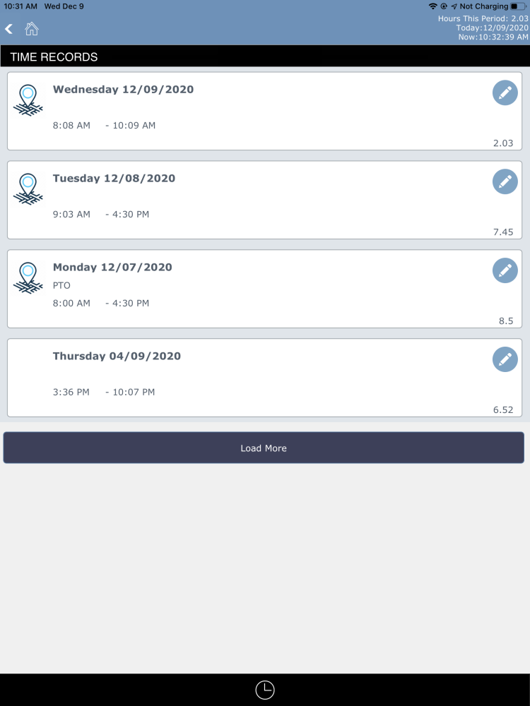 Mobile Time Clock Mobile Time Clock