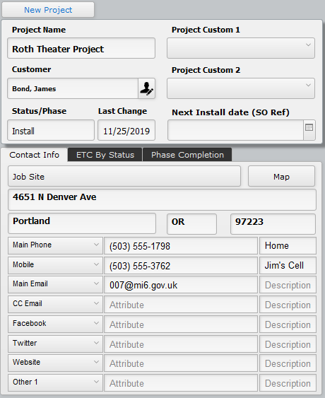 Project Details - center column Project Details - center column
