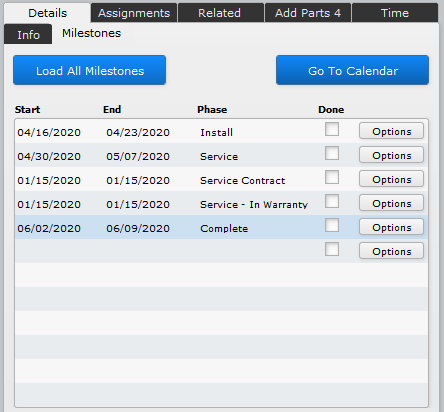 Project Milestones Project Milestones