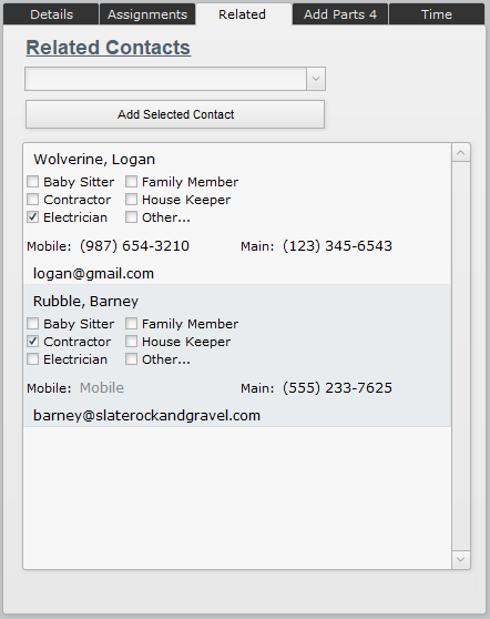 Project Related Contacts Project Related Contacts