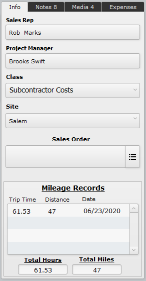 Project Details - right column Project Details - right column