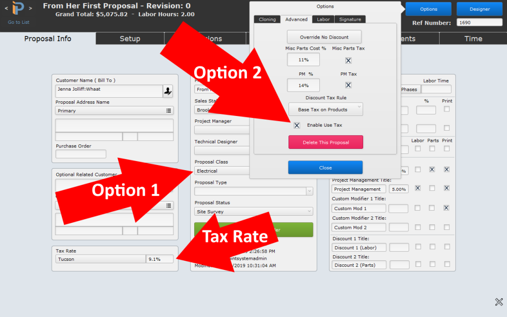 Proposal: Use Tax Proposal: Use Tax