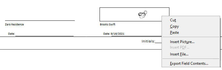 Proposal Signature Preview Proposal Signature Preview