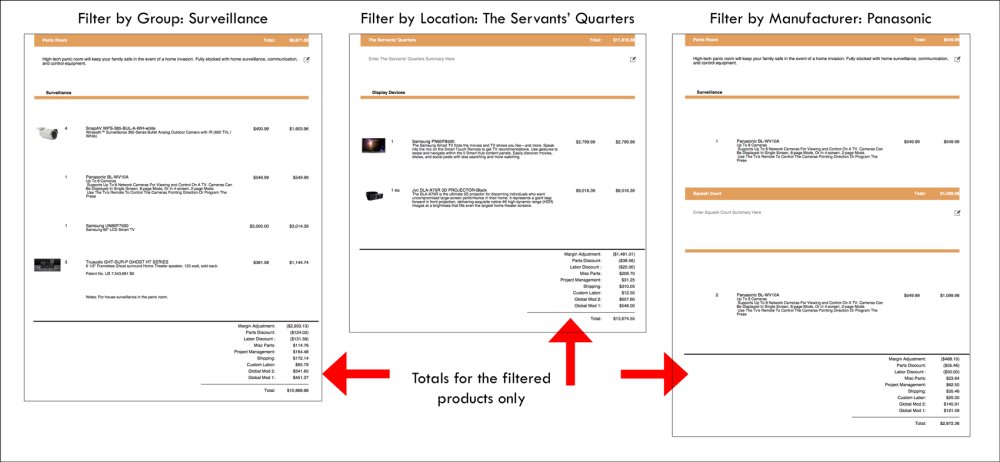 Filter by Group, Location, Manufacturer, Etc. Filter by Group, Location, Manufacturer, Etc.