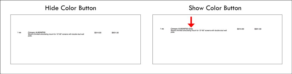 Show/Hide Item Color Show/Hide Item Color