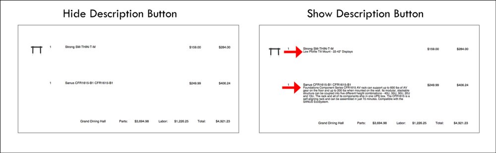 Show/Hide Item Description Show/Hide Item Description