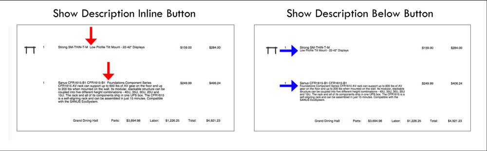 Show Item Description Inline or Below Show Item Description Inline or Below
