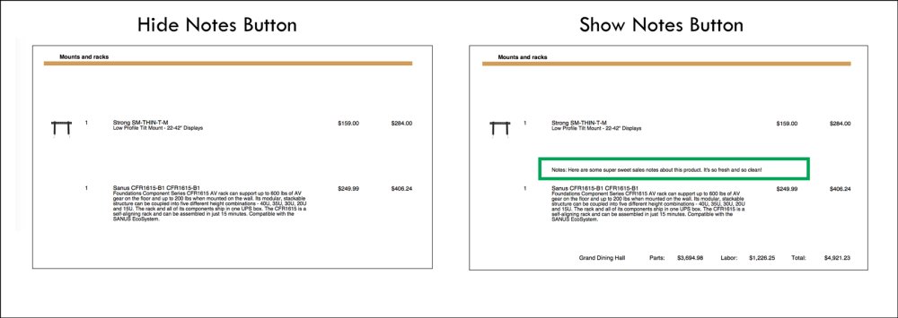 Show/Hide Notes Show/Hide Notes
