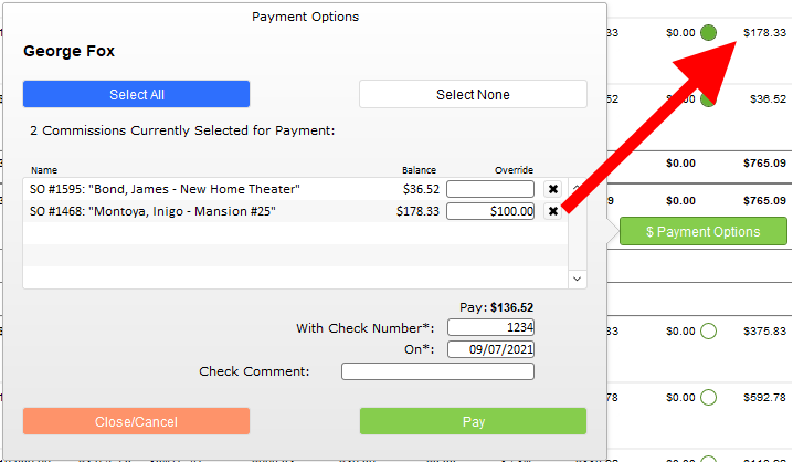 Paying Commissions Paying Commissions