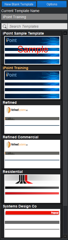 Choose Template Choose Template
