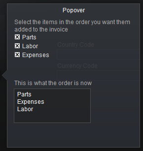 Default Sort Order Default Sort Order