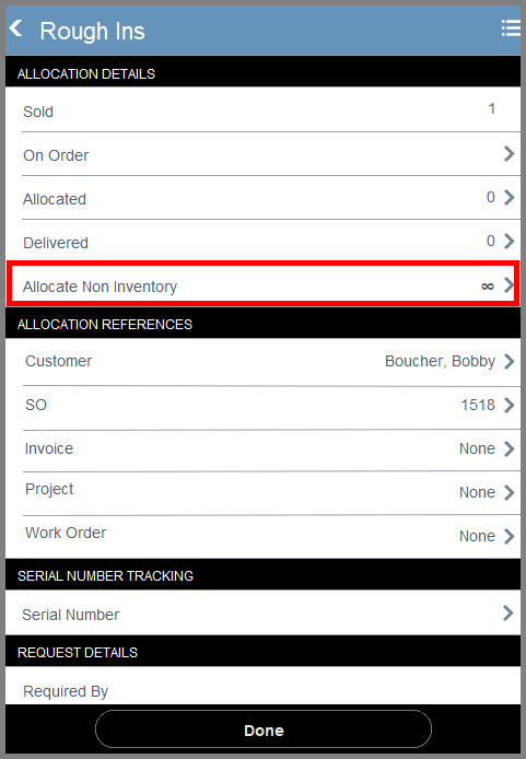 Stock Options: Allocate Non-Inventory Parts Stock Options: Allocate Non-Inventory Parts