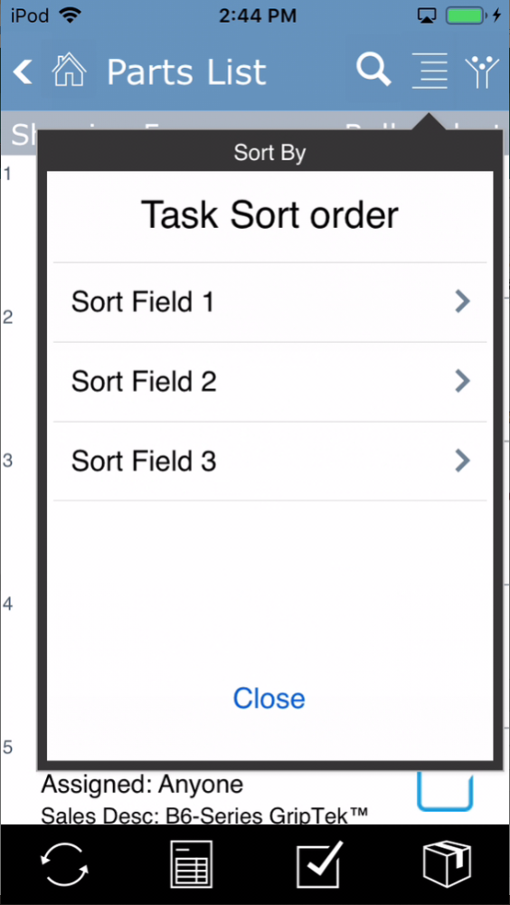 Sort Order Sort Order