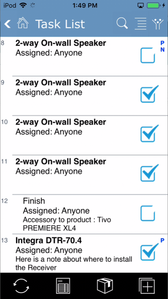 Mobile Work Order Task Lists Mobile Work Order Task Lists