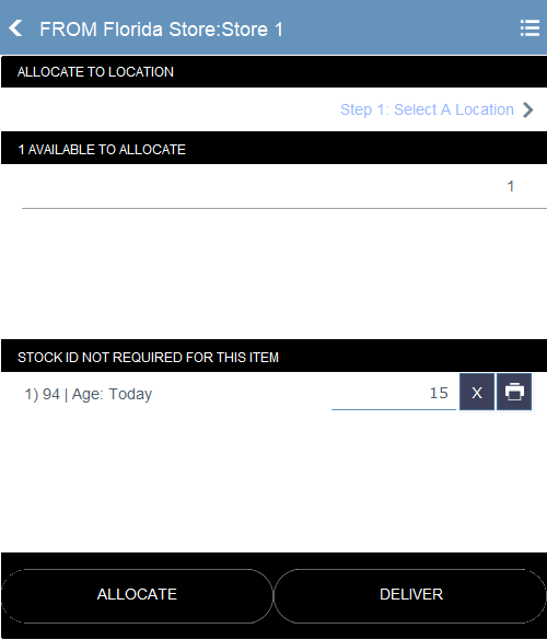 Add Part: Allocation from Stock ID Add Part: Allocation from Stock ID