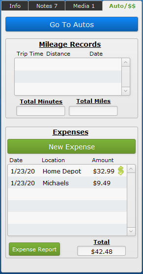 Auto and Expneses Auto and Expenses