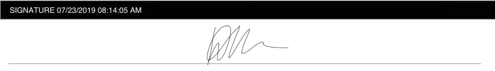 Mobile: Work Order Signature Mobile: Work Order Signature