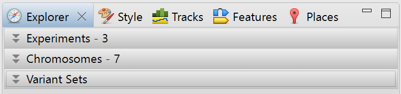 Explore Panel Explorer panel - User Guide to GenVision Pro - 18.1