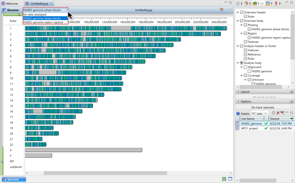 Genome view - User Guide to GenVision Pro - 18.1