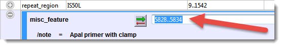 Edit information about a feature - User Guide to SeqBuilder Pro - 17.3