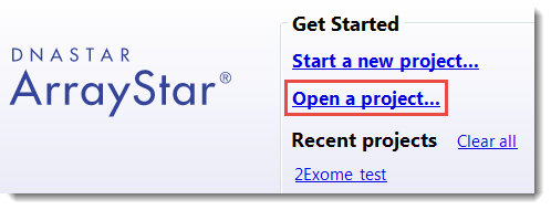 Part B (optional): Filter for variants of interest in ArrayStar - User ...