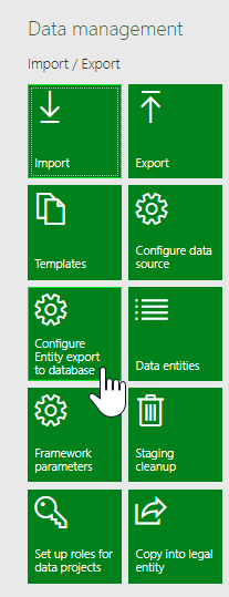 Configure Entity Management