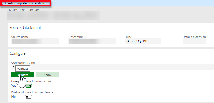 Connection Validation