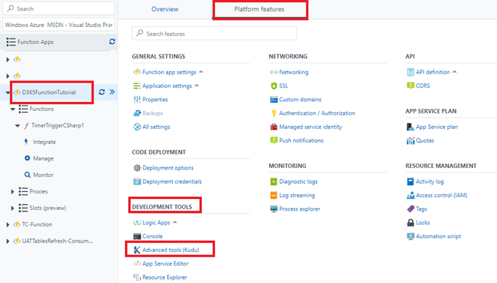 Platform Feature Selection