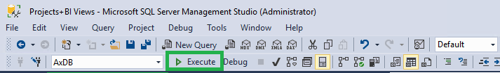 Execute query Execute query