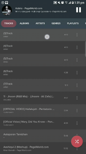 how do i delete multiple songs at once on google play music?